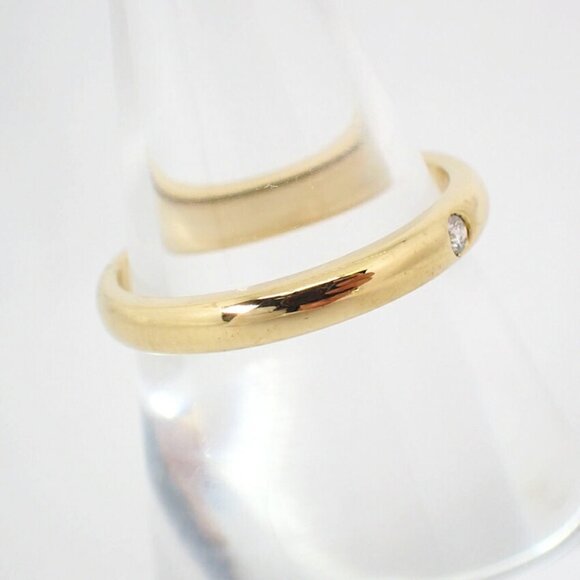 TIFFANY Authentic Gold Diamond Ring - Picture 3 of 11